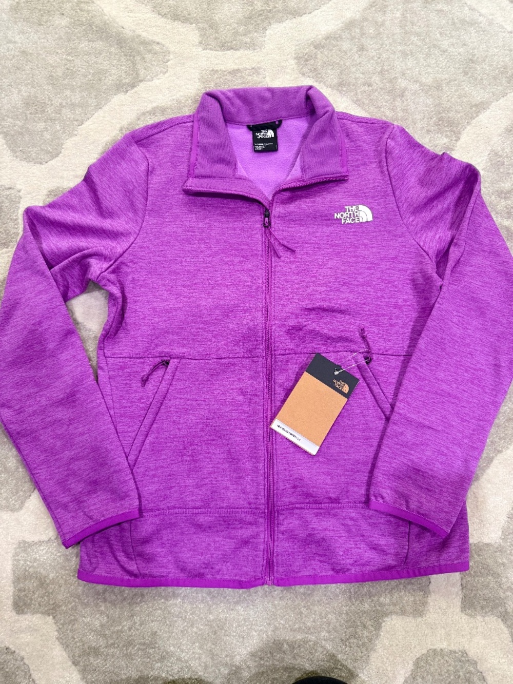 NWT The North Face Women’s Canyonlands Full-Zip Fleece Purple Small